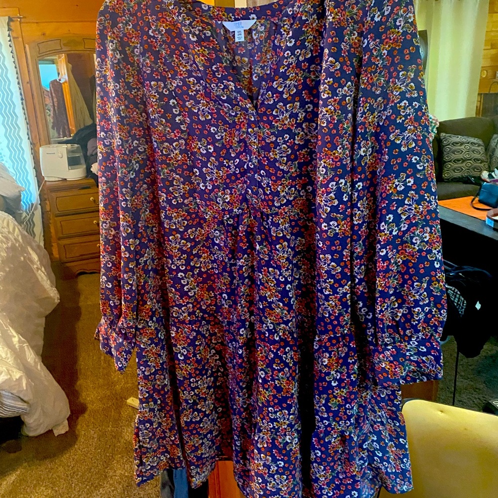 Size 20 Floral Dress